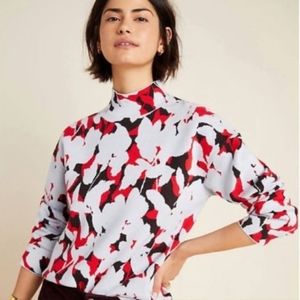Anthropologie Lizzie Mock Neck Pullover Sweater Size S